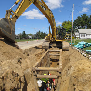 clyde park avenue sanitary sewer extension