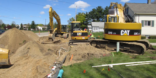 clyde park avenue sanitary sewer extension