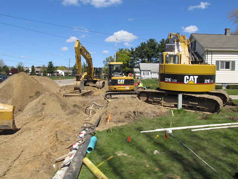 clyde park avenue sanitary sewer extension