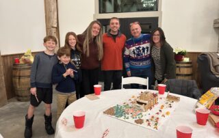 group of people smiling