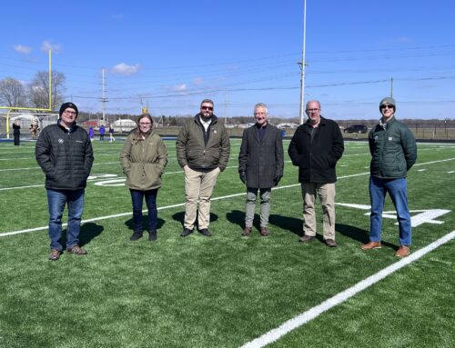 Niles High School Sports & Competition Field Ribbon Cutting