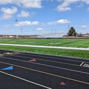 track and football field