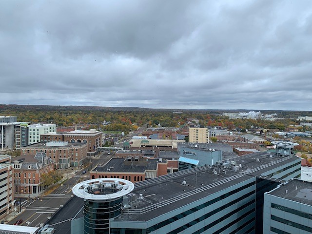 view from exchange building